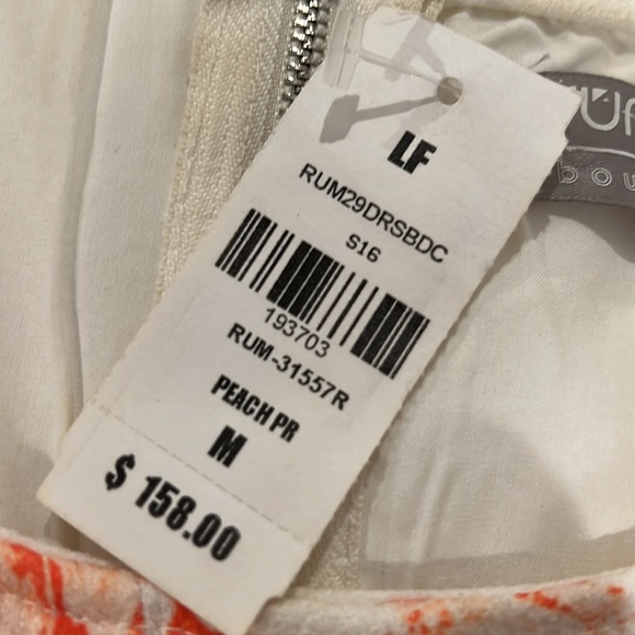 LF Rumor NWT Hi Low Dress Floral Print Size M - Picture 8 of 8